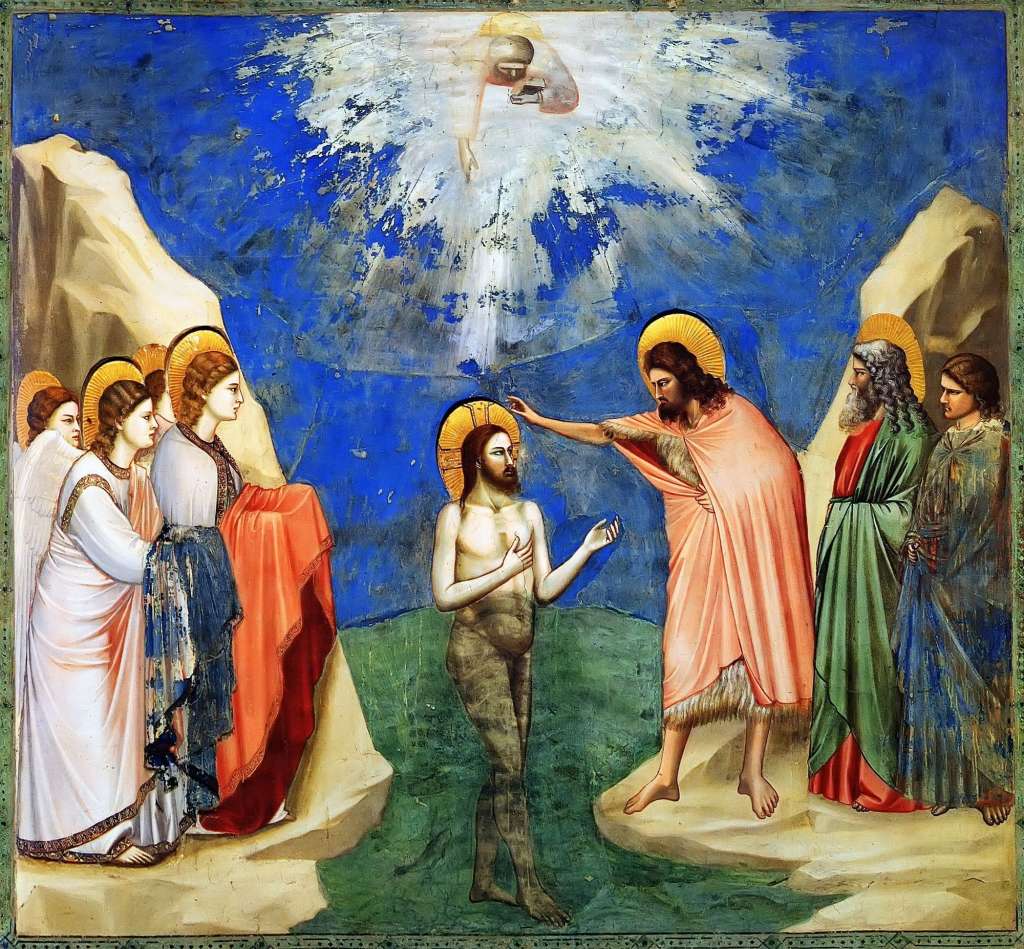 Baptism of Christ Giottoi
