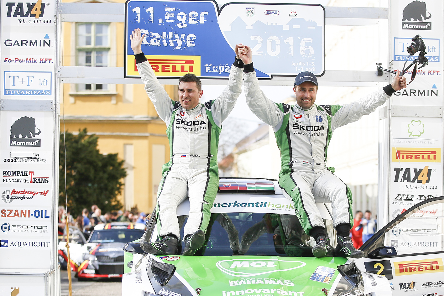 Rallye díjátadó
