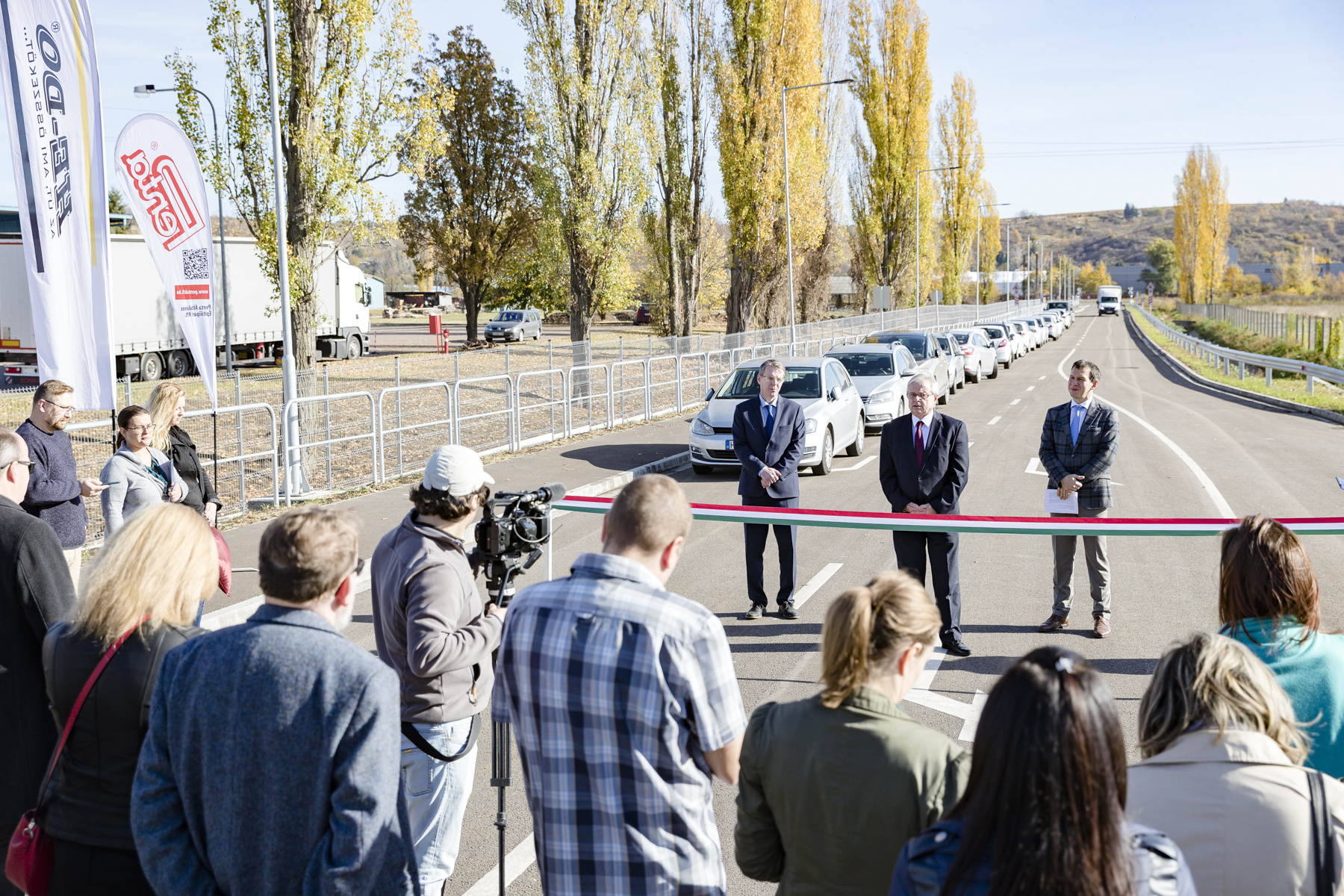 Déli iparterület útátadó