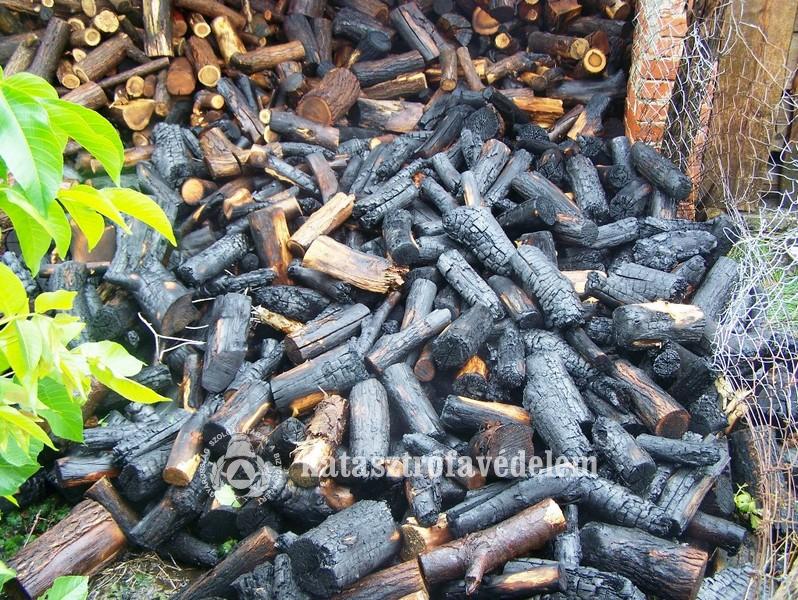 Kigyulladt tűzifa katasztrofavédelem