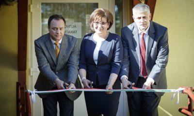 Óvoda és Egészségház átadó Besenyőtelken