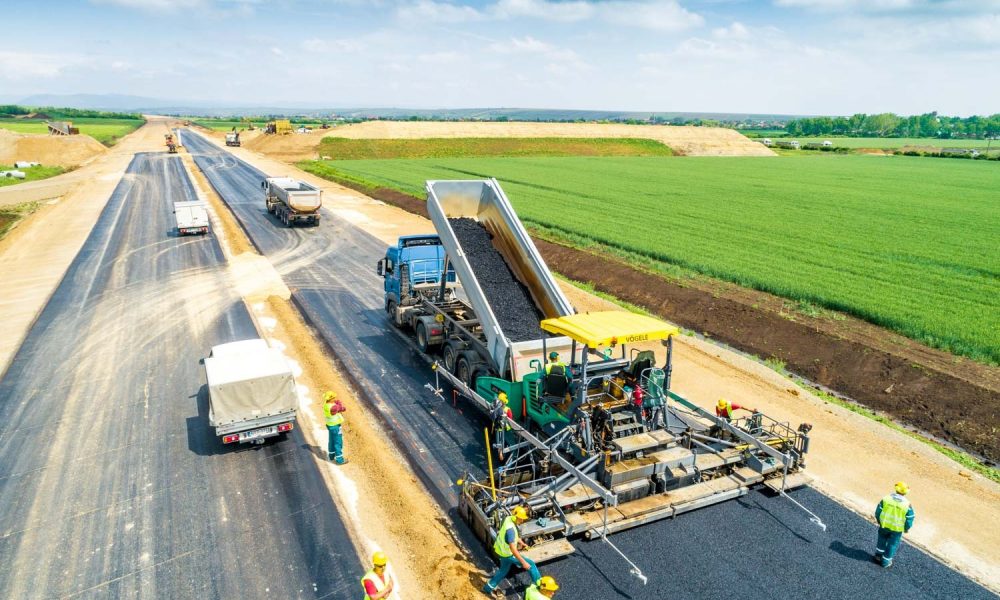 Az M25 ös út építése