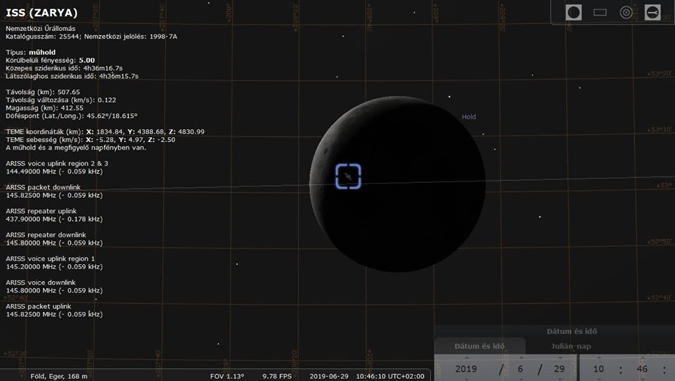 Hold nemzetközi urallomas