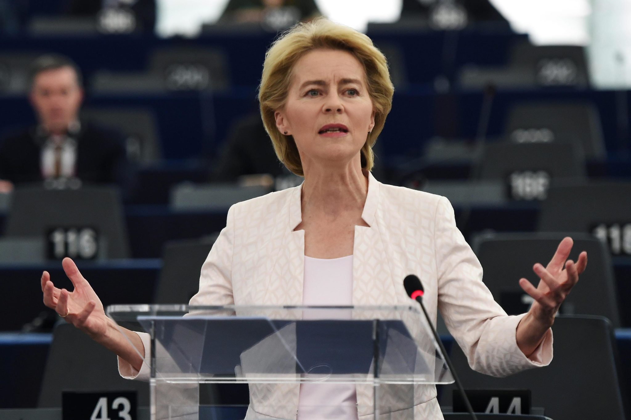 Ursula leyen cdu rede strassburg eu eu parlament p
