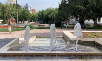 Hatvani kapu tér szökőkút