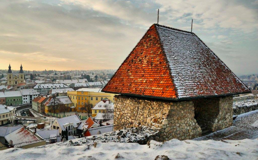Egri vár télen