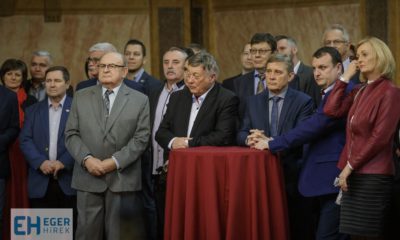 Egri agy adózók köszöntése