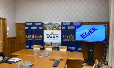 Eger Városháza I. sz. tárgyaló