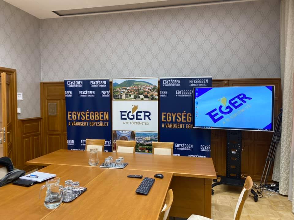 Eger Városháza I. sz. tárgyaló