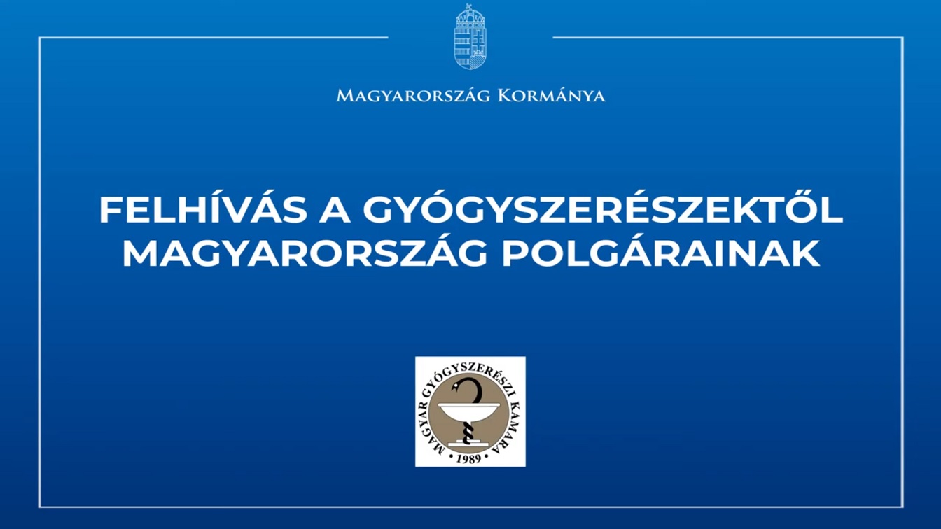 Felhivas gyogyszereszek