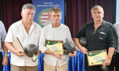 Heves Megye Labdarúgásáért díj dijazottak
