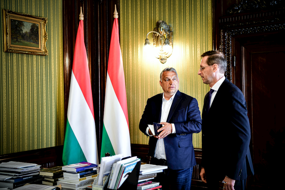 Orbán Viktor és Varga Mihály