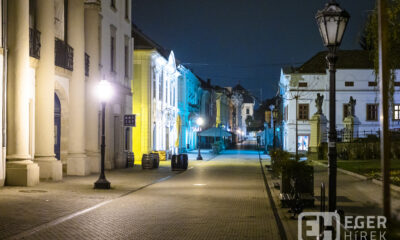 Eger a kijárási tilalom idején