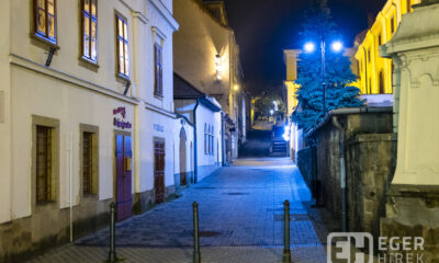 Eger a kijárási tilalom idején