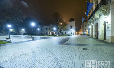 Eger a kijárási tilalom idején