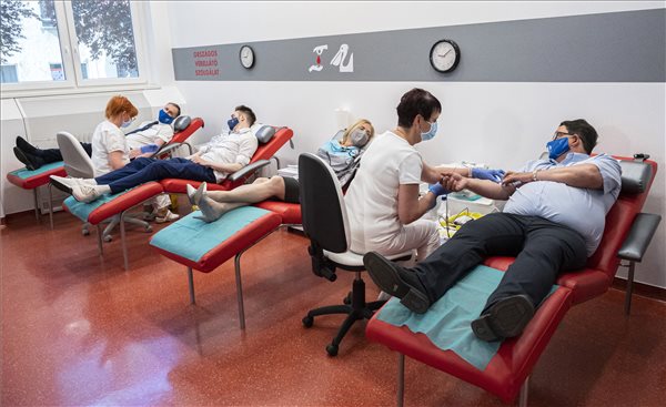 Véradás MTI/Szigetváry Zsolt