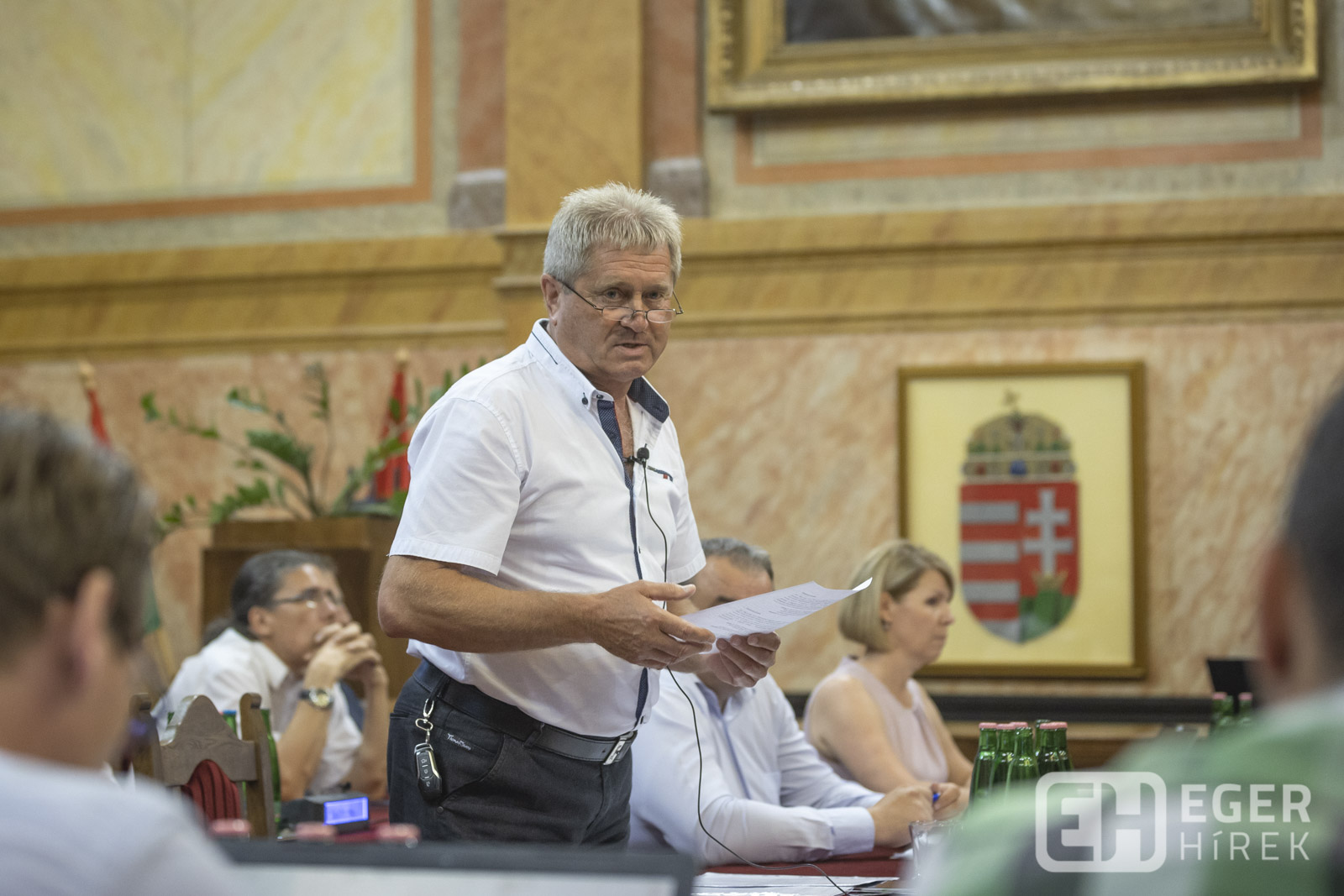 Közgyűlés Földvári Győző