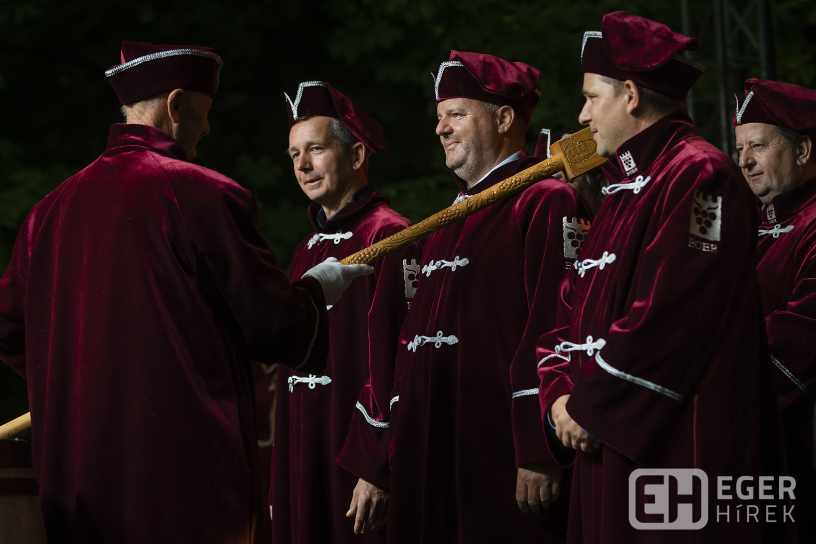 Egri Bikavér Lovagrend Borlovag avatás