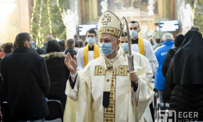 Éjféli mise a Bazilikában