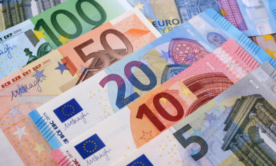 Various euro currency notes optimized