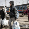 2022.03.02. Záhony Ukrajnai háború menekültek érkezése