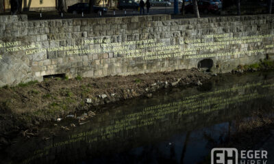 Világháborús emlékmű átadás