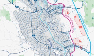 Egri elkerulo nyomvonalvaltozatok