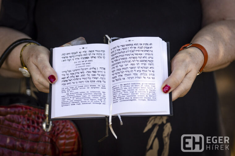 Egerből elhurcolt zsidó áldozatokra emlékeztek