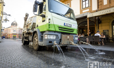 Eger-locsolókocsi