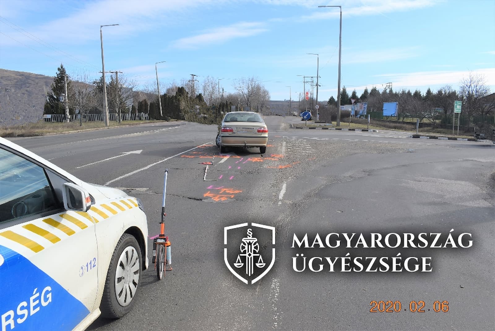 Gyöngyösi baleset helyszíne logó