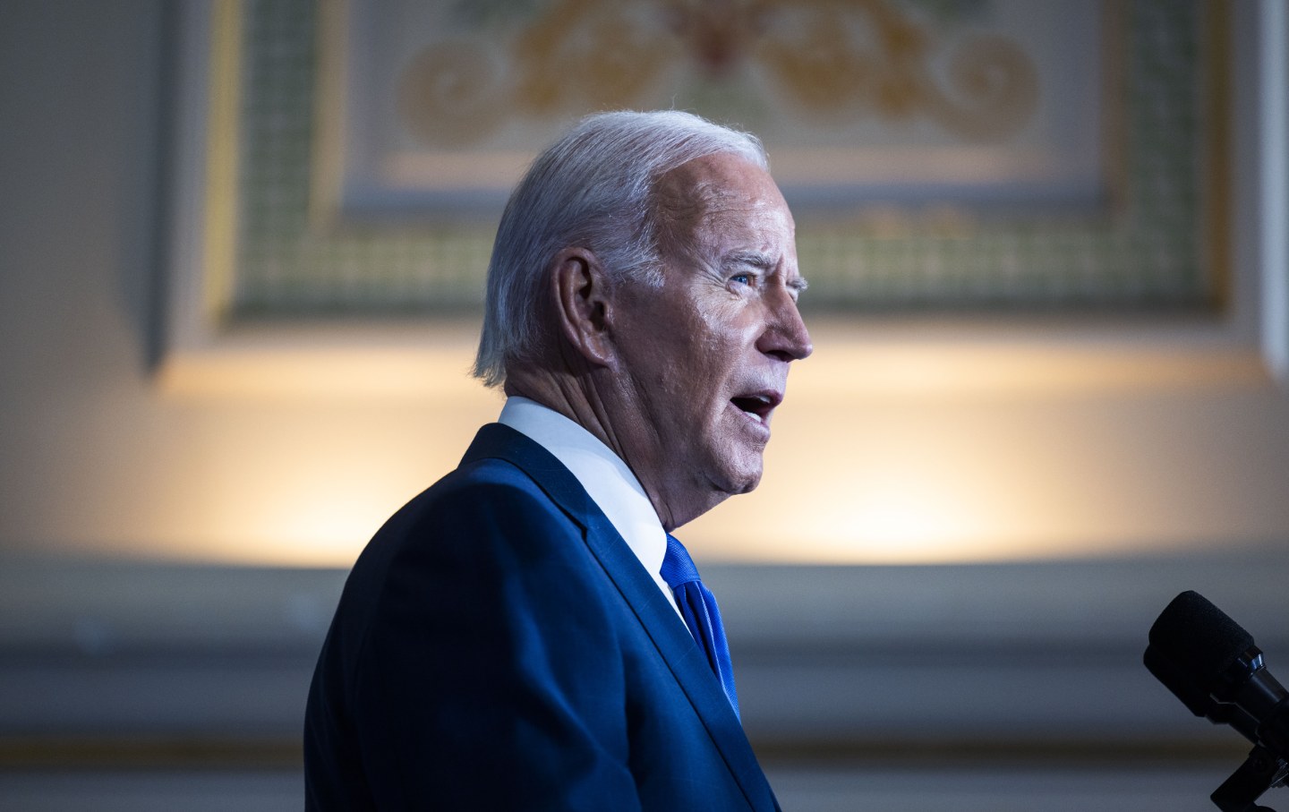 Joe Biden democracy speaking getty img