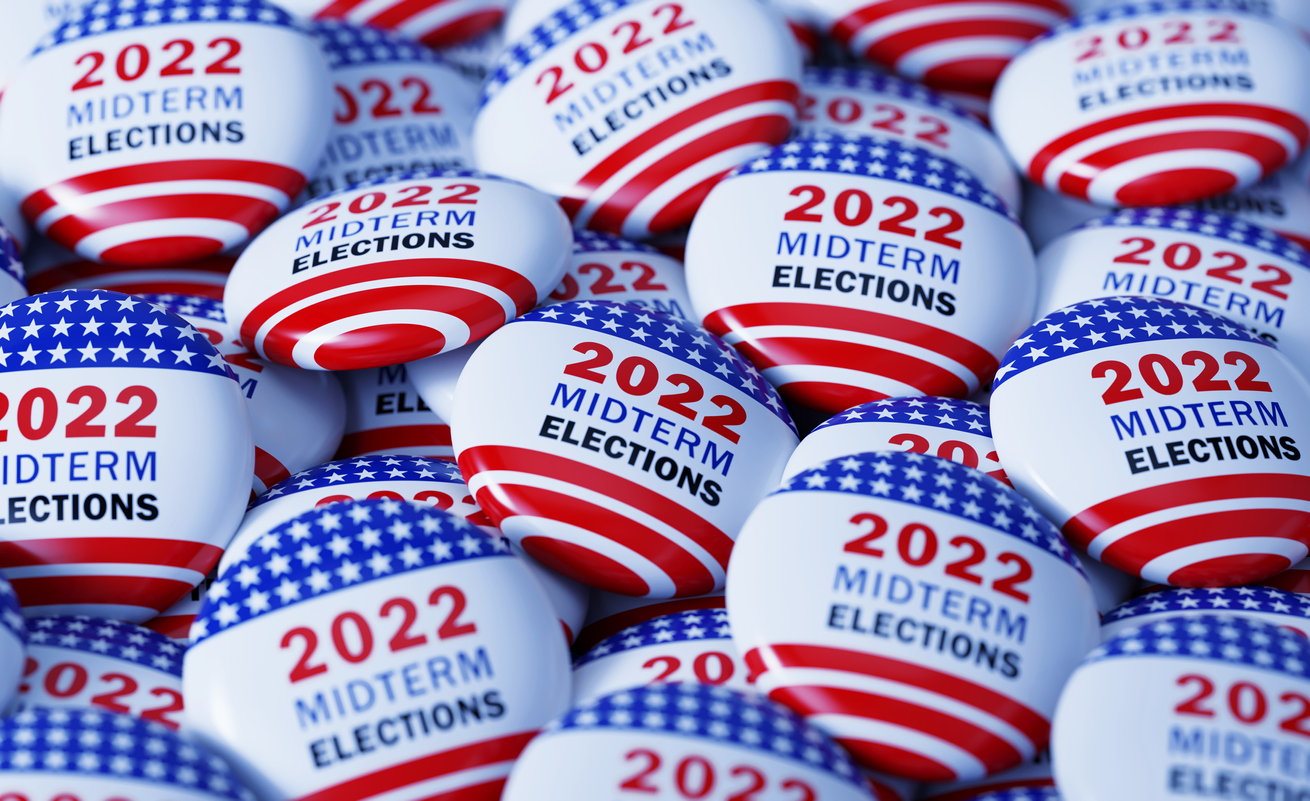 2022 Midterm Elections Written Badges