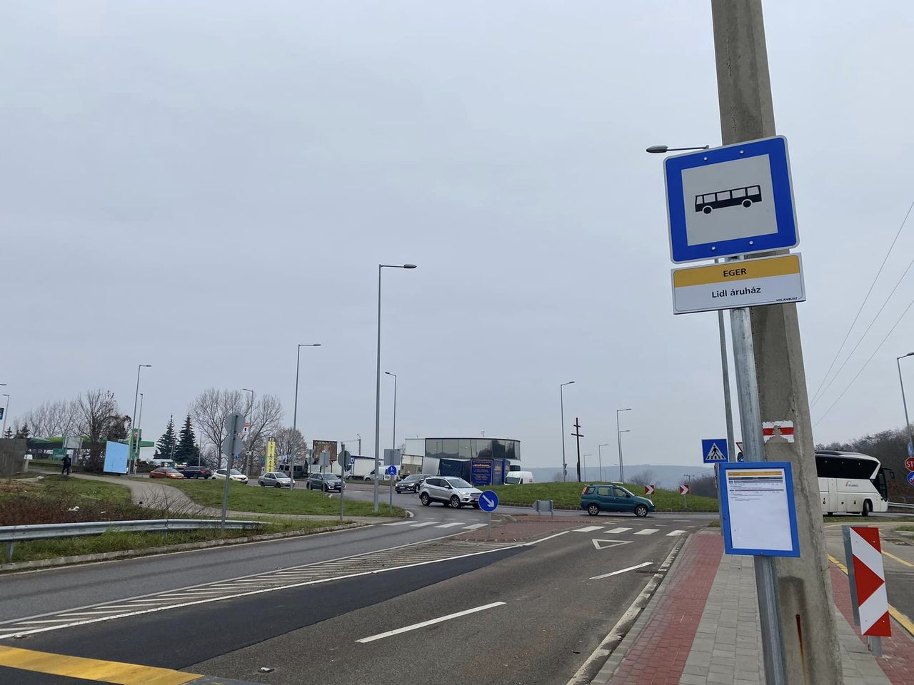 Lidl megálló Volánbusz