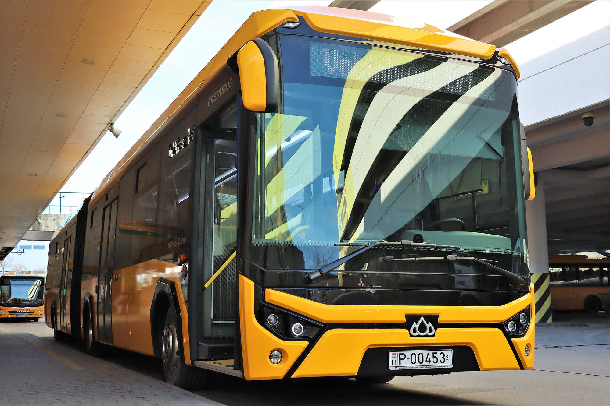 Volanbusz csuklos autobuszok beszerzese