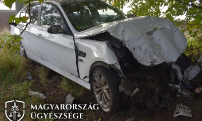 Ittas és elalvás baleset logó