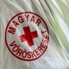 Magyar Vöröskereszt ételosztás