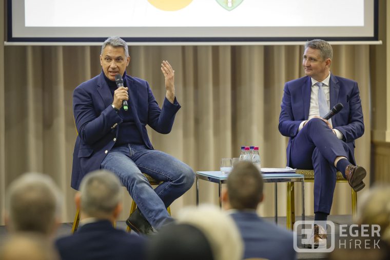 Lázár János és Vágner Ákos (fotó: Nemes Róbert)