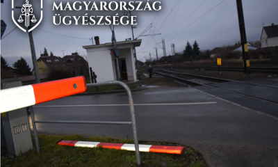 Letört félsorompó logó