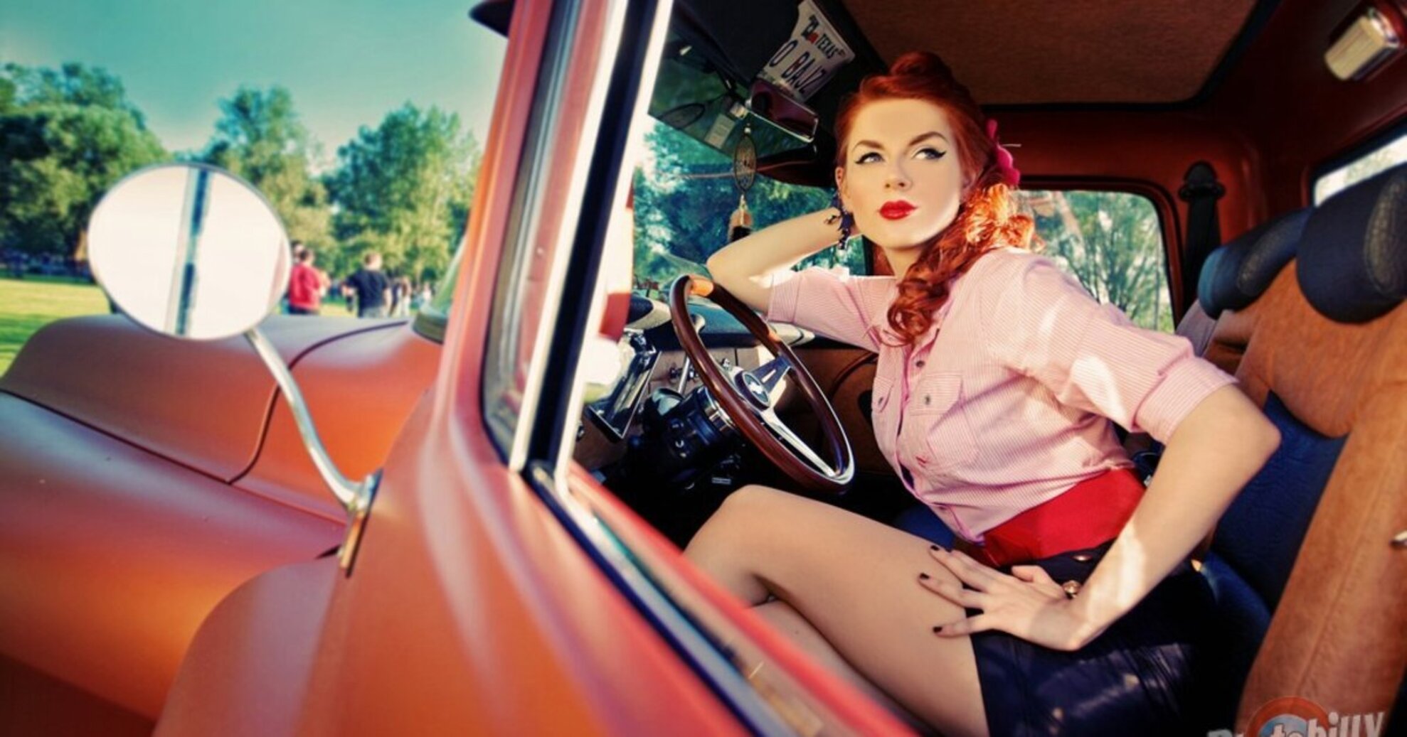 Pinup lány