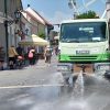 Városgondozás nyár locsolás