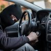 Car,Thief,Trying,To,Start,Car,With,Screwdriver,In,Ignition.