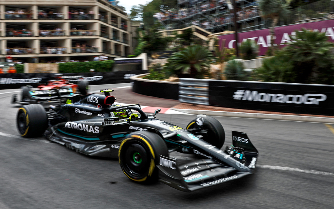 01 Lewis Hamilton Monaco GP 2023 Mercedes AMG F1