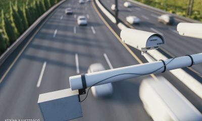 Radar,Speed,Control,Camera,On,The,Highway.,Speed,Camera,Monitoring