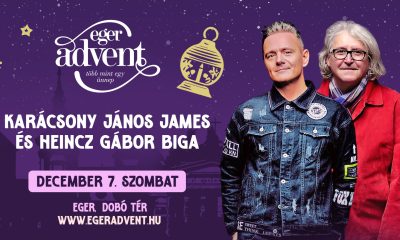 Eger Advent Karácsony János James és Heincz Gábor Biga