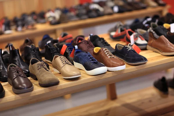 Depositphotos 59468249 stock photo shoes on the shelf