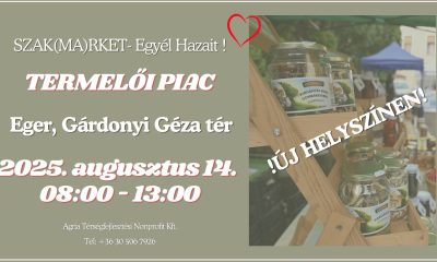 Szak(ma)rket termelői piac 2025.08.14.