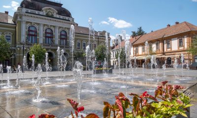 Eger Városháza nyár