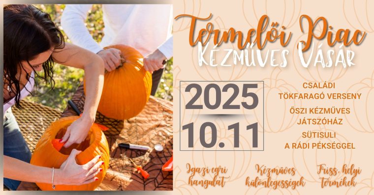 Term piac esemény cover