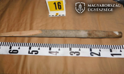 Lapátnyelet tört el a fején