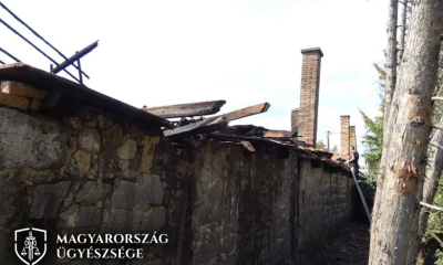 Cigarettacsikkel gyújtotta fel a házat